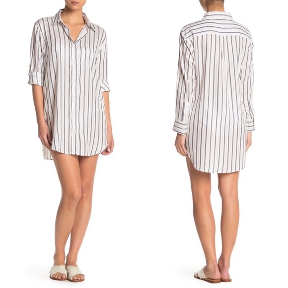 Onia Dresses & Skirts - Onia Marie Striped Dress in Ensign Blue | EUC